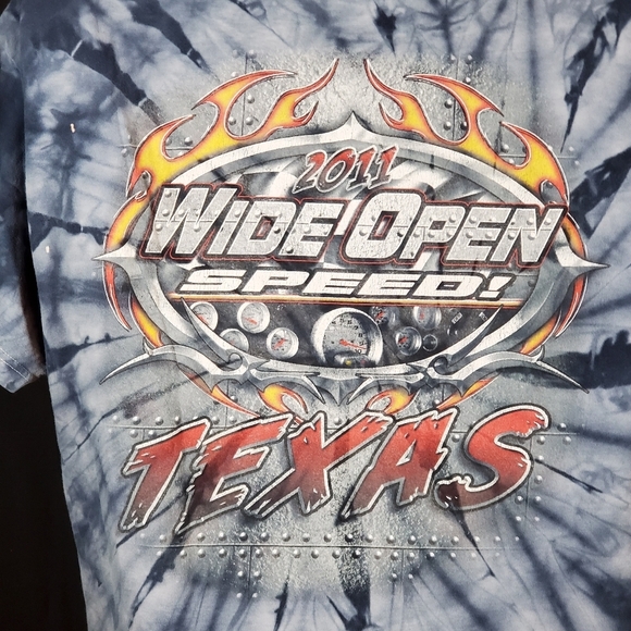 Wide Open Racing Gray Tie Dye - Picture 4 of 5
